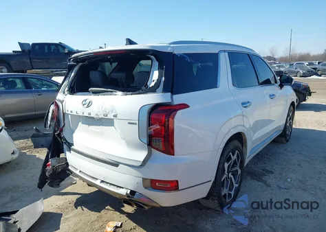 2022 Hyundai Palisade Calligraphy z USA, uszkodzony, nr VIN KM8R7DHE1NU385008